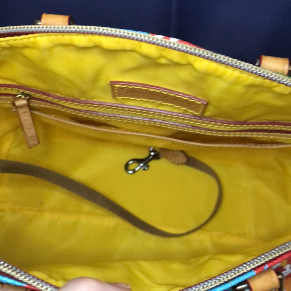 Dooney & Bourke Dome Zip Satchel Set Rose Garden Dooney Set.  New with Tags - Picture 8 of 13